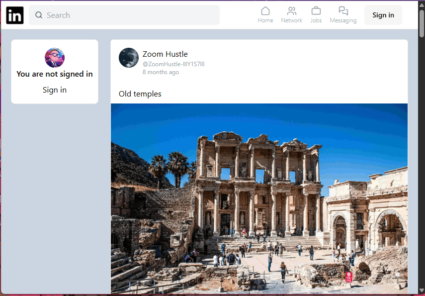 LinkedIN clone